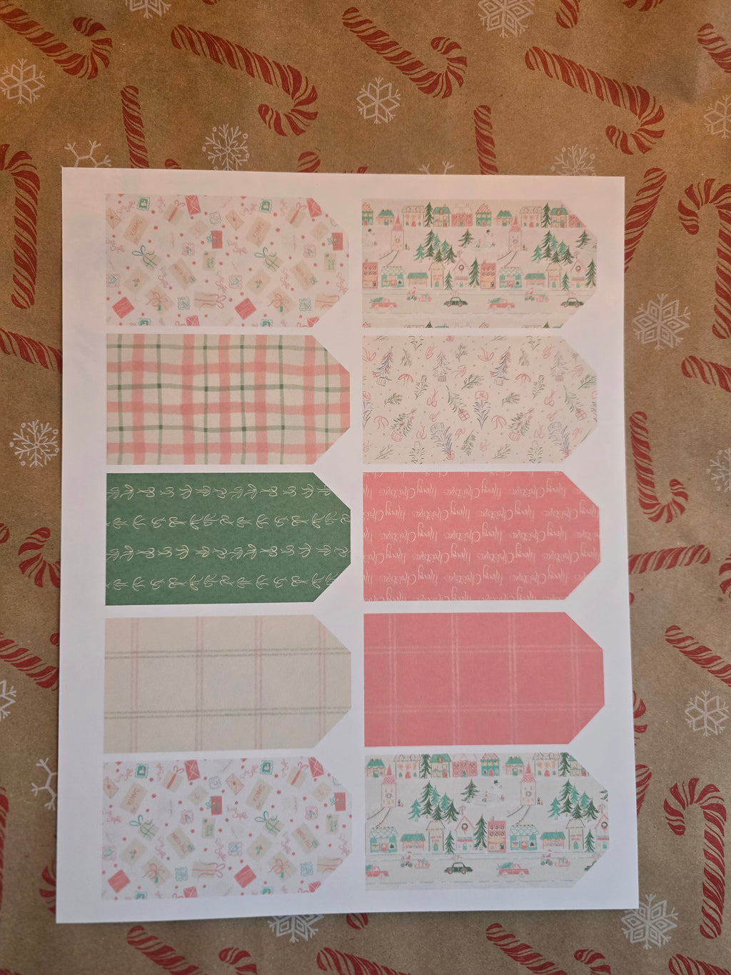 Printable Vintage Christmas Gift Tags