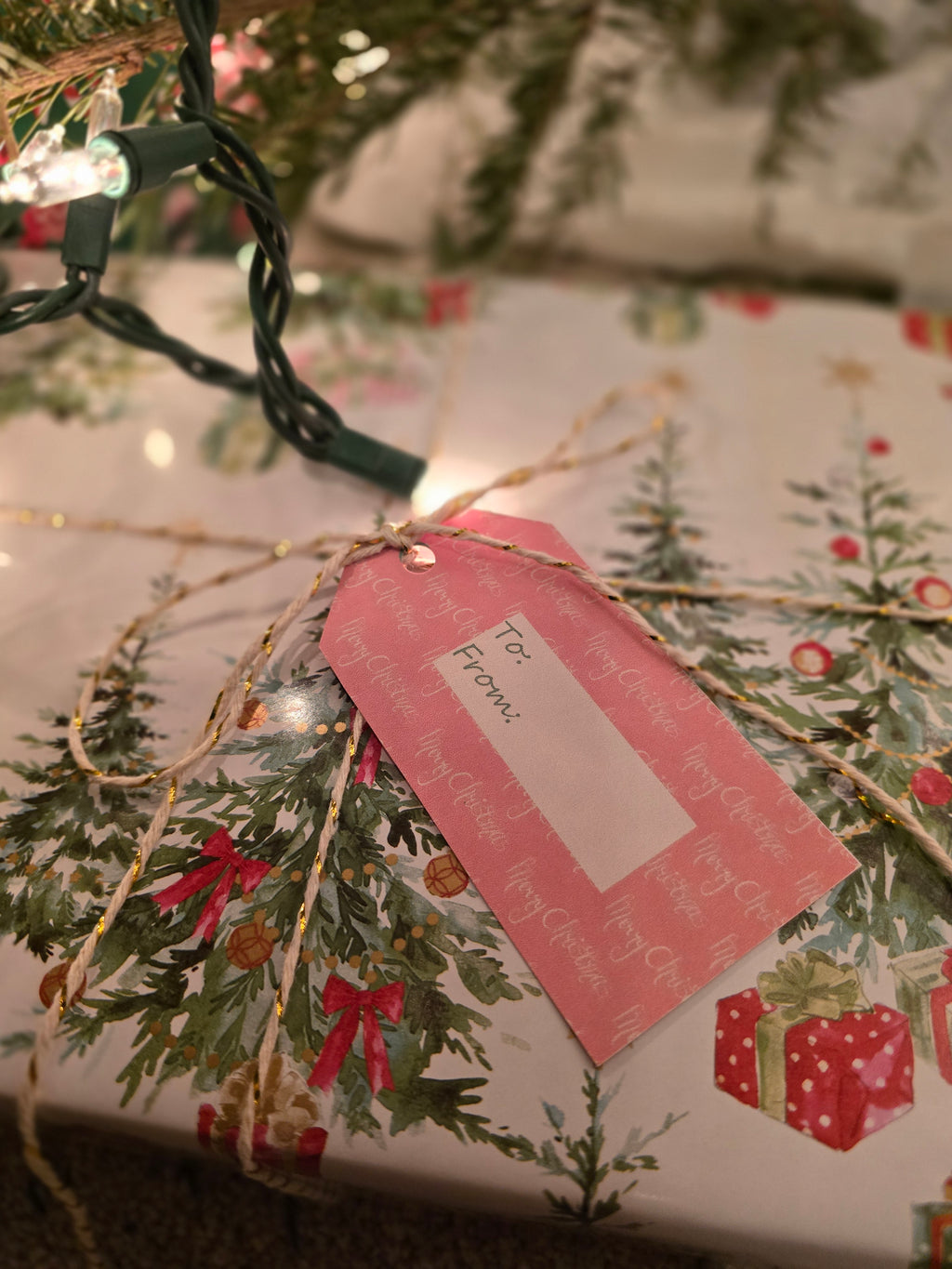 Printable Vintage Christmas Gift Tags