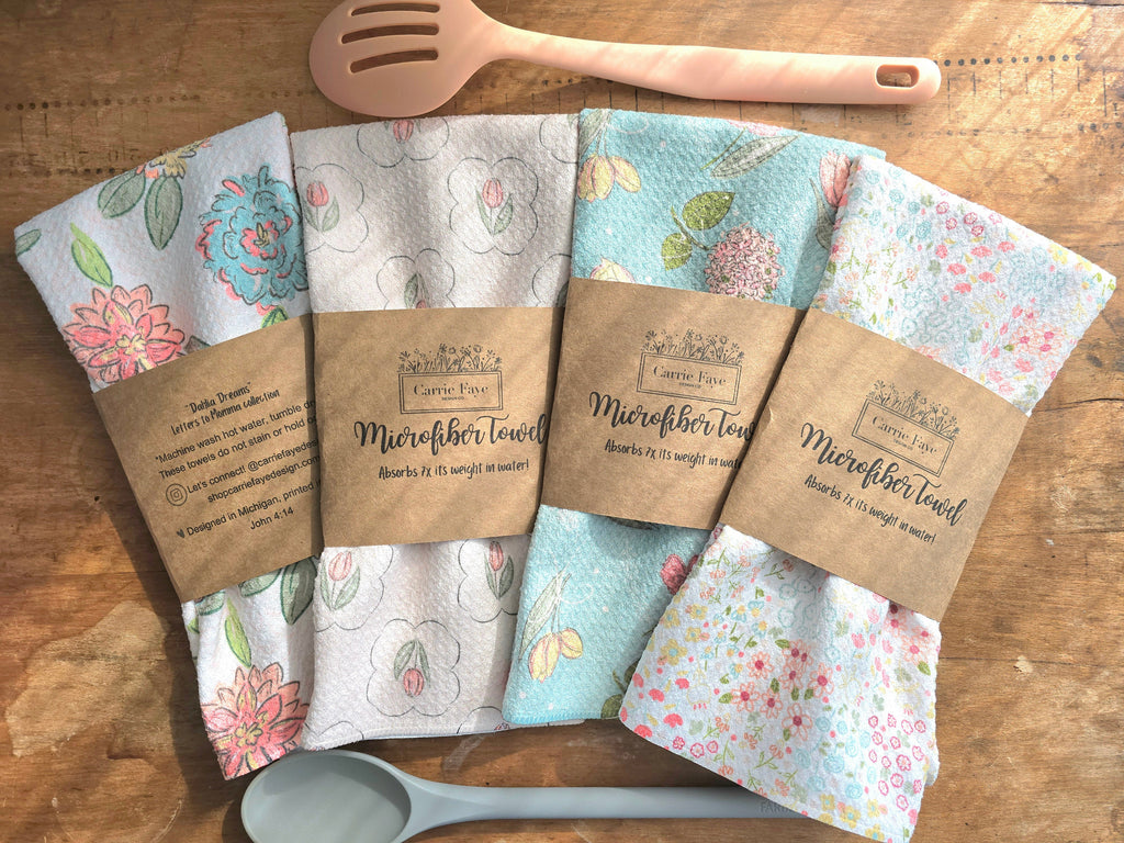 Letters To Momma Collection Waffle Towel
